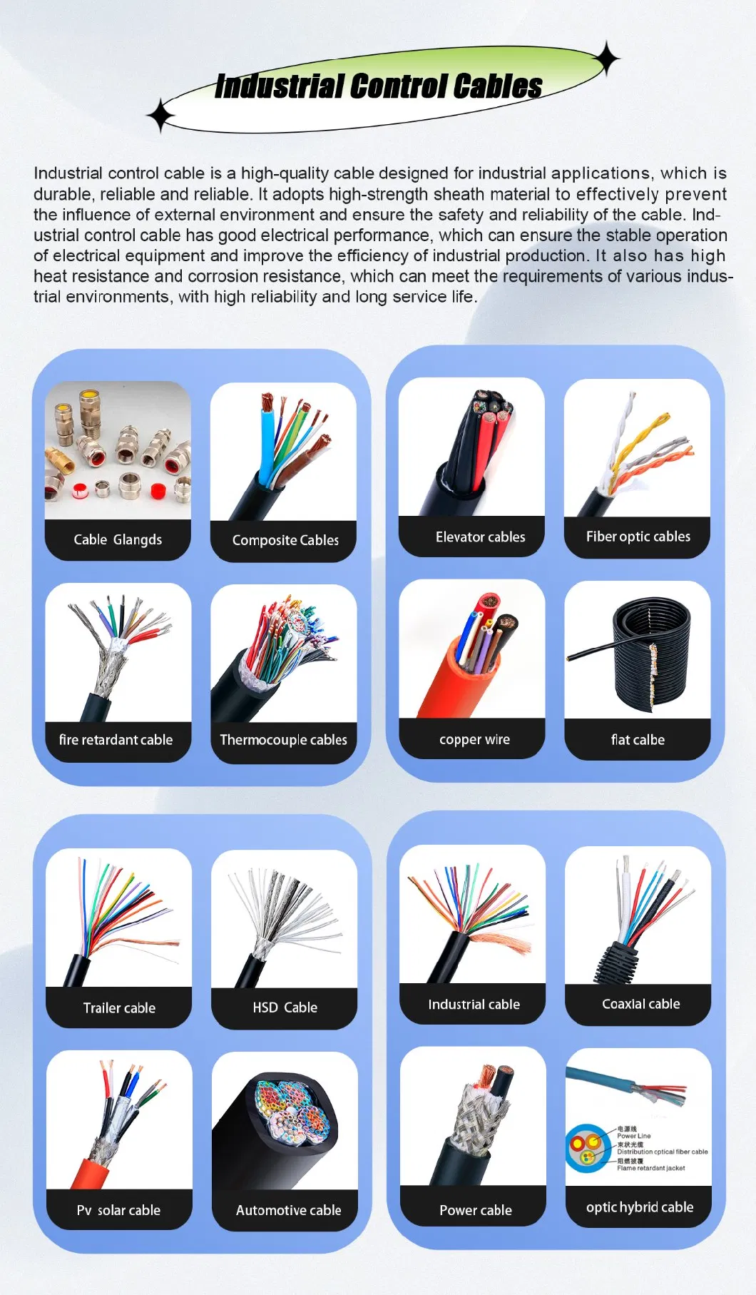 Special Mixed PVC Insulation Hook up Wire for Communication System
