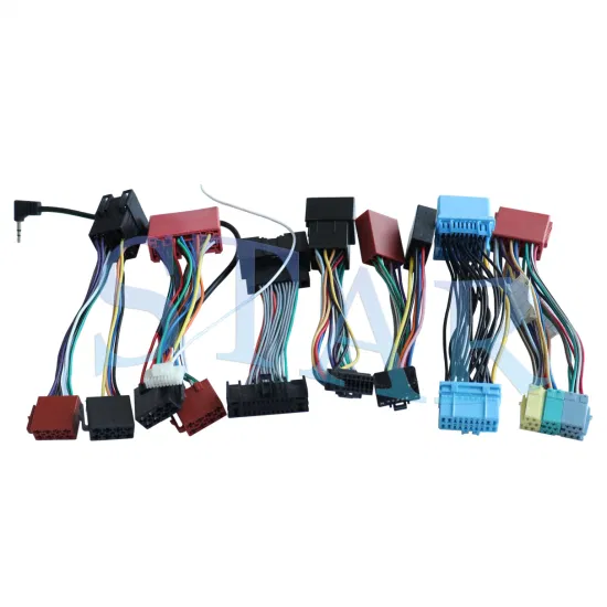 Conjunto de cabos automotivos do chicote de fios do fio do equipamento médico industrial personalizado da máquina do projeto